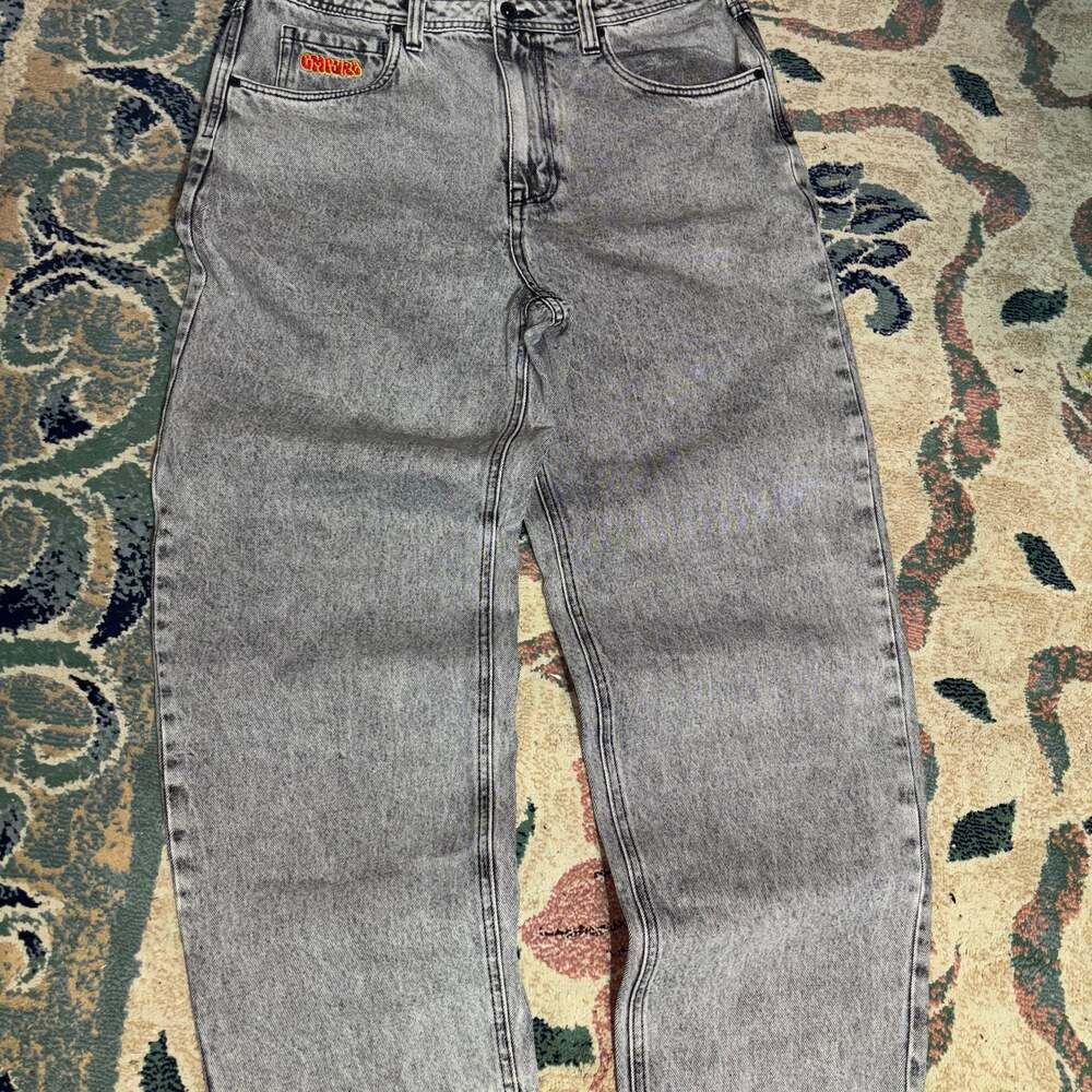 Empyre Light Wash Denim Loose Fit Jeans